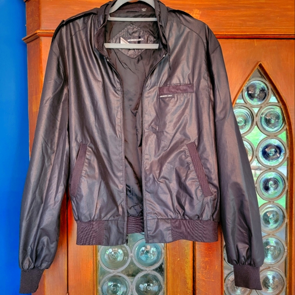 Vintage Members Only Jacket Size 42